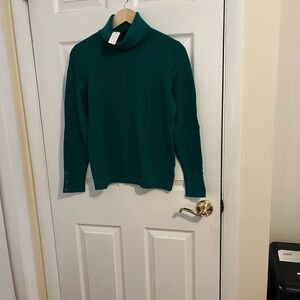 Talbots Green  Ribbed Women's Sweater